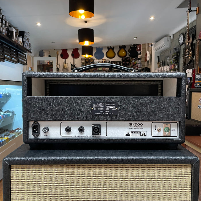 Benson Amps B700 Bass Amp - Black and Silver