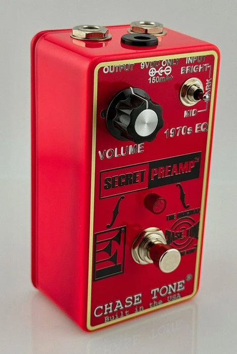 Chase Tone Secret Preamp - 1970's Cherry Red Limited Edition
