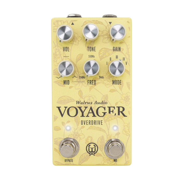 Walrus Audio Voyager Pre-Amp/Overdrive mkII, Floral Series 2024