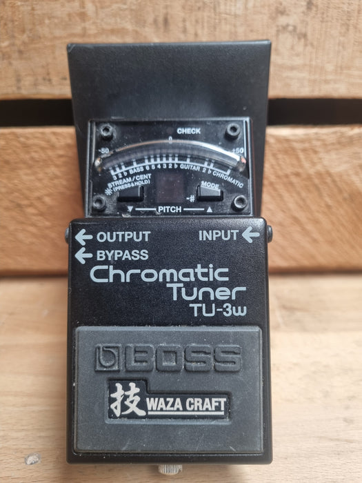 Second Hand Boss TU-3w Waza Craft Chromatic Tuner
