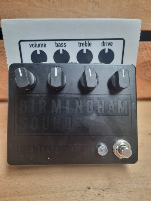 Second Hand Birmingham Sounds TWENTYSEVENTEEN - BLACK
