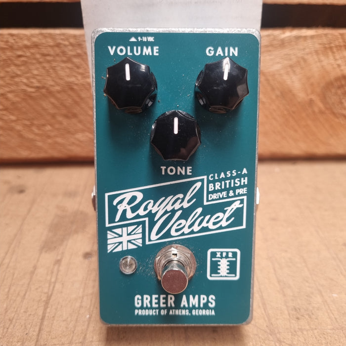 Second Hand Greer Amps Royal Velvet