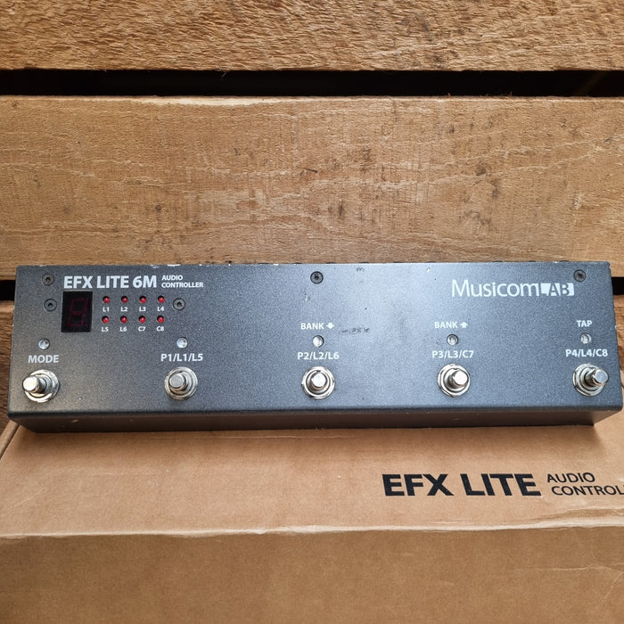 Second Hand Musicomlab EFX Lite 6M Looper / Midi Controller