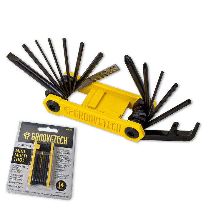 CruzTools GrooveTech MINI-MULTI GUITAR/BASS MULTI-TOOL