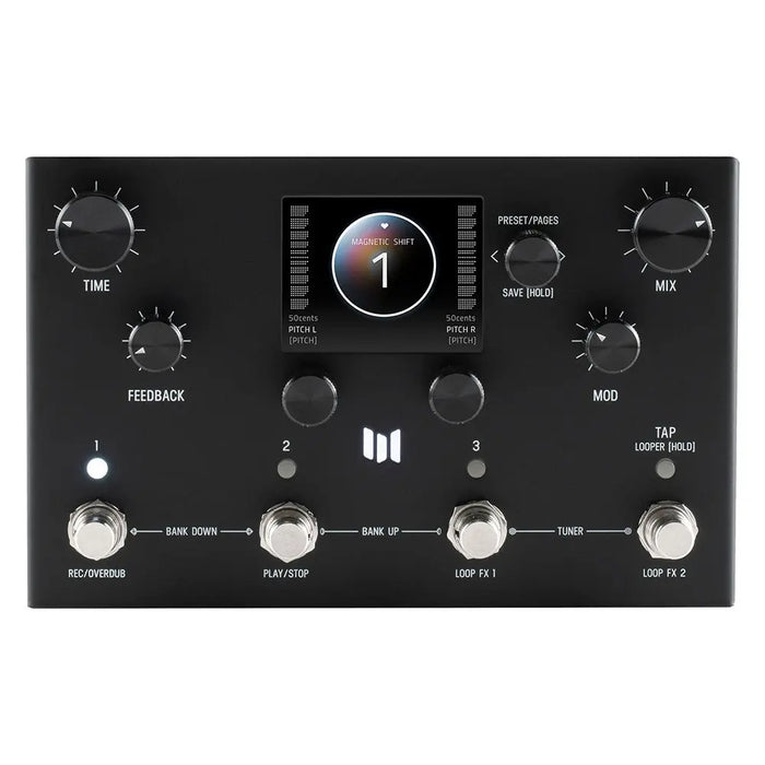 Meris LVX Modular Delay Pedal 10th Anniversary BLACK