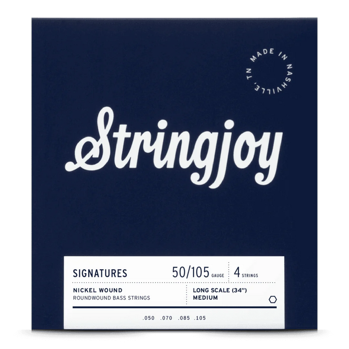 Stringjoy Bass Signatures - Medium Long Scale (50-105)