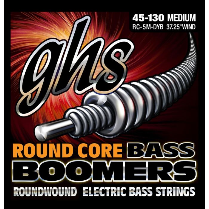 GHS RC 5M DYB Roundcore Bass Guitar String 45-130 Gauge