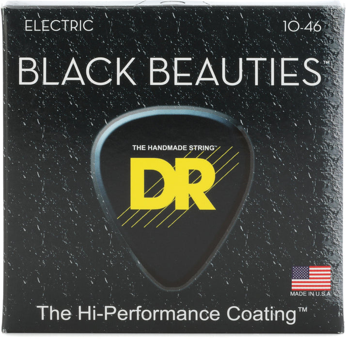 DR Strings Black Beauties Electric Strings