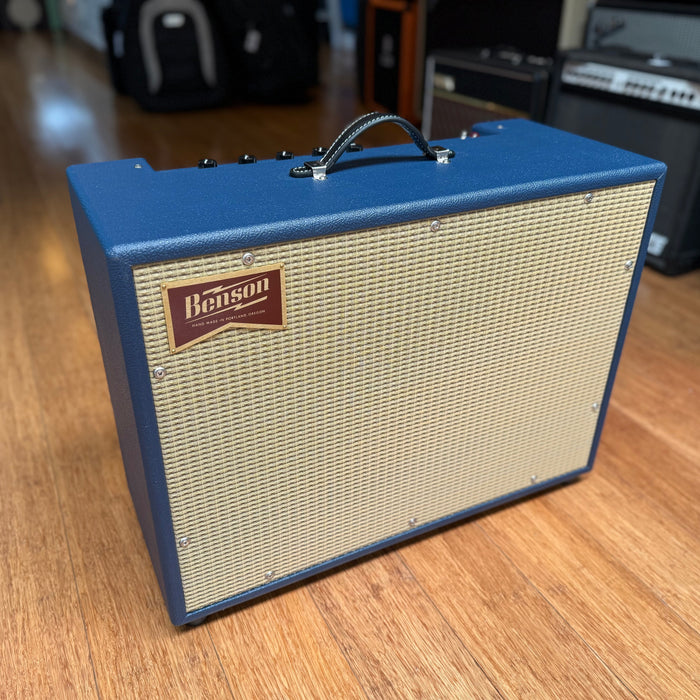 Benson Amps Monarch Reverb Plus Combo - Navy and Wheat