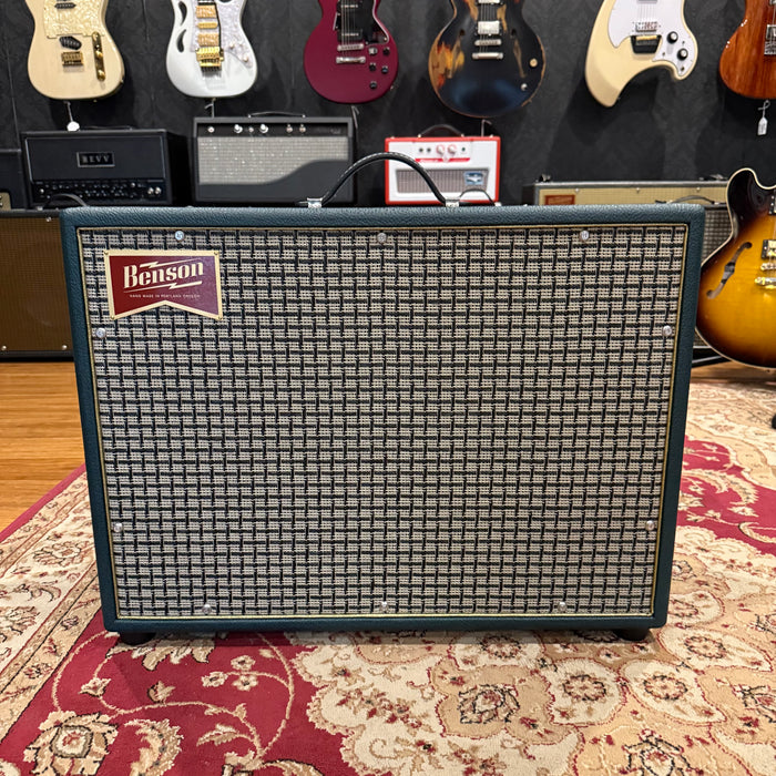 Benson Amps 30w Bellringer Combo - Green Tolex/Checkered Grill