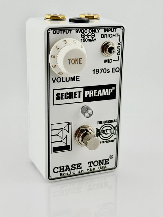 Chase Tone Secret Preamp - 1970's Black and White Limited Edition