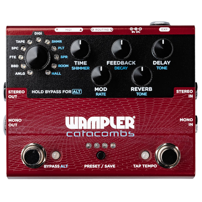 Wampler Catacombs Reverb and Delay