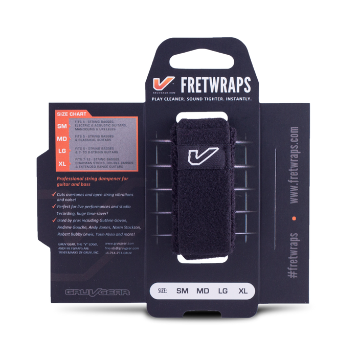 Gruvgear Fretwraps - Small - Black