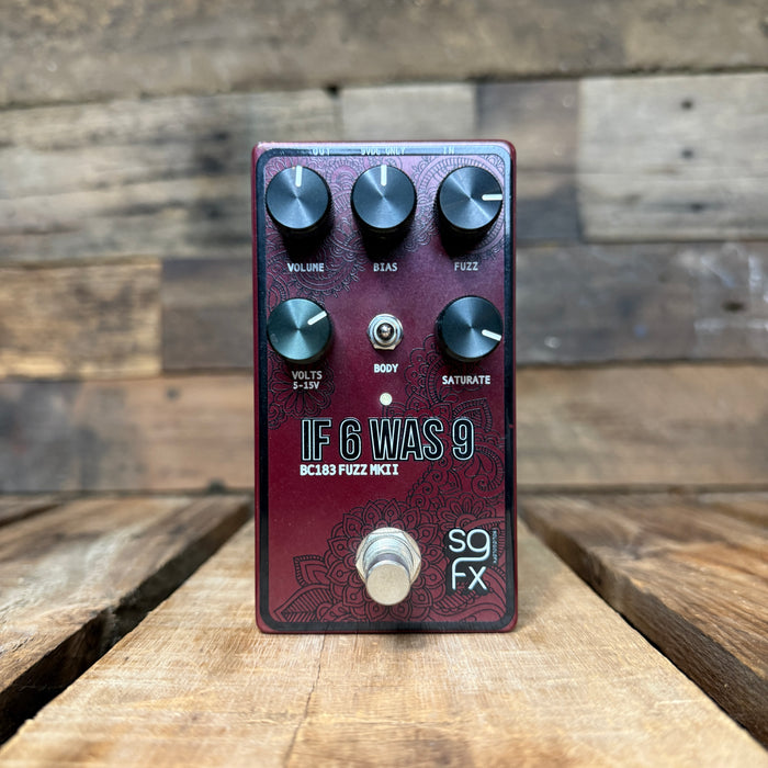 Second Hand SolidGoldFX If 6 Was 9 MKII BC183 Fuzz