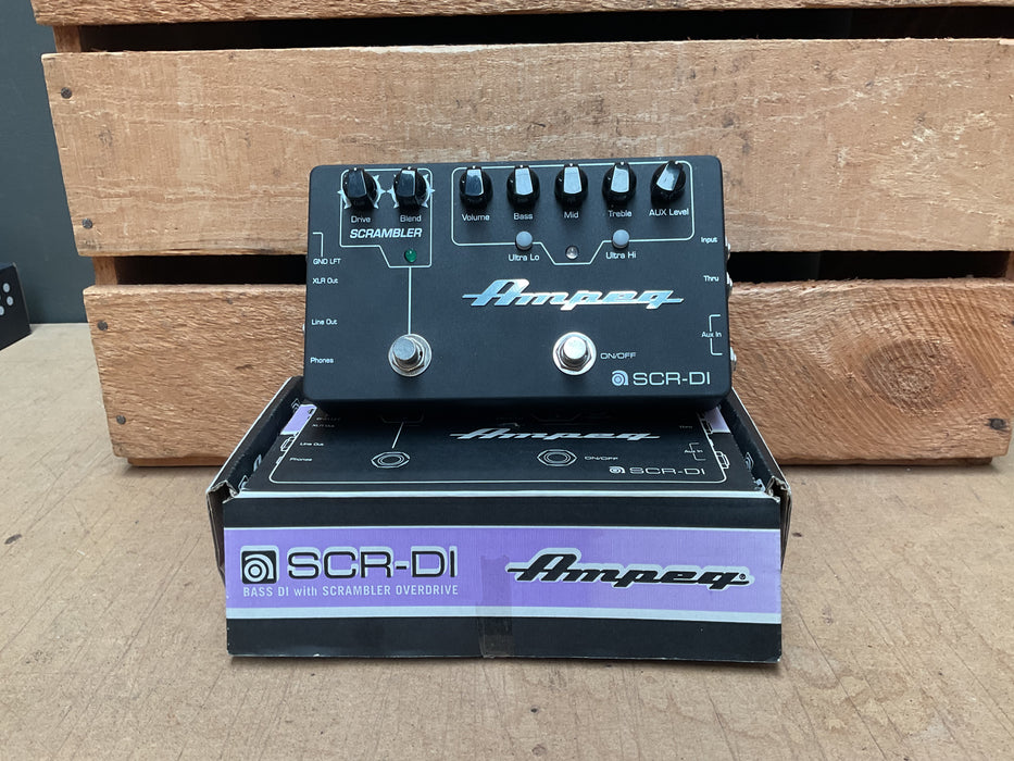 Second Hand Ampeg SCR-DI Bass DI with Scrambler Overdrive