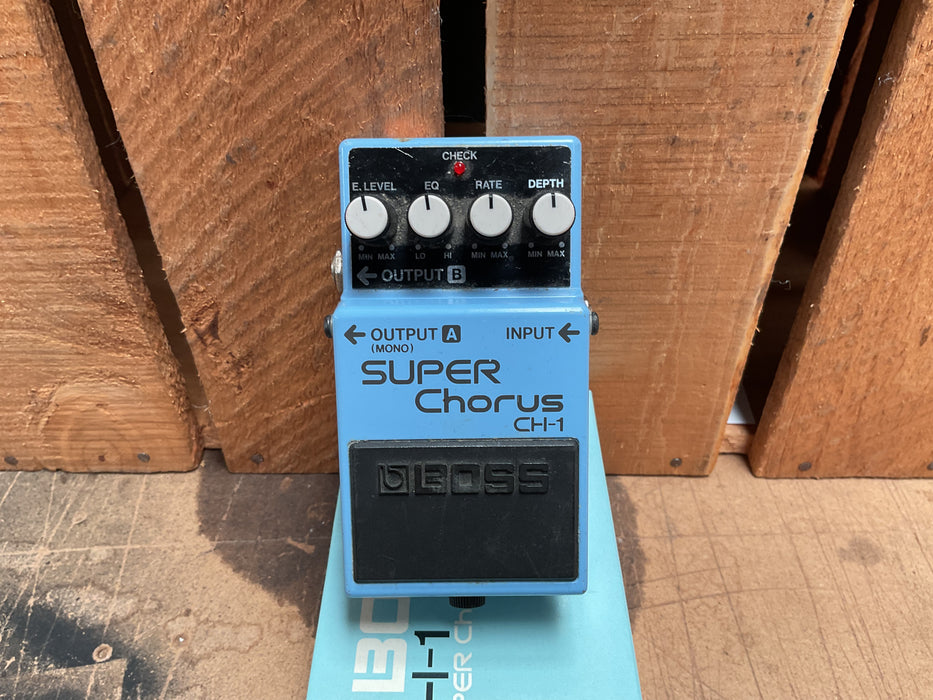 Second Hand Boss CH-1 Chorus