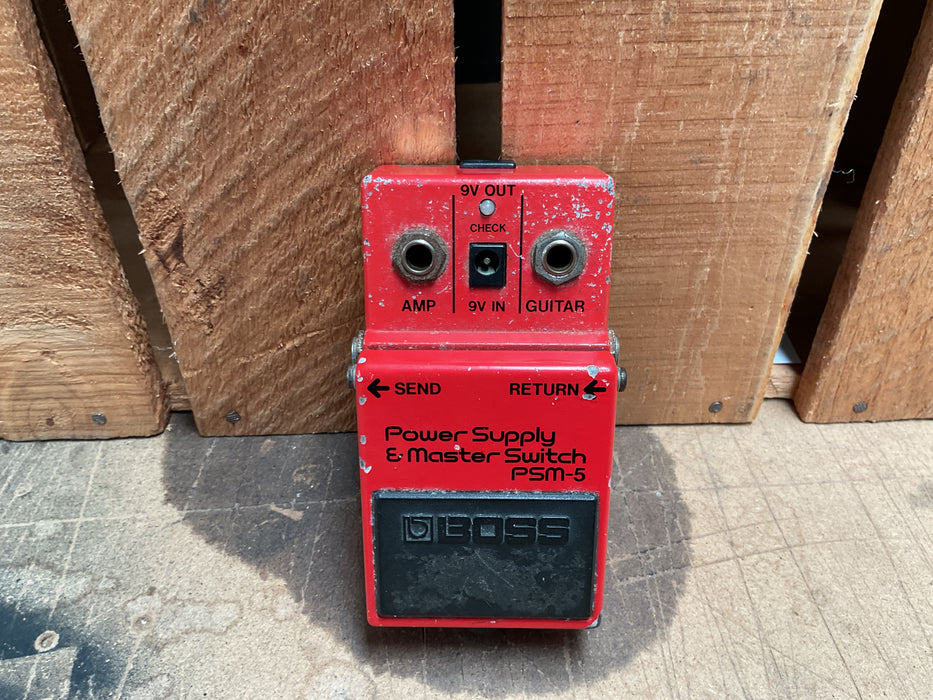 Vintage Boss PSM-5 Power Supply and Master Switch