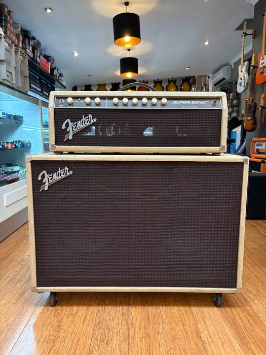 Second Hand Fender Super Sonic Head and cab