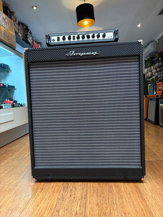 Second Hand Ampeg Pf-500 Head & PF-410HLF