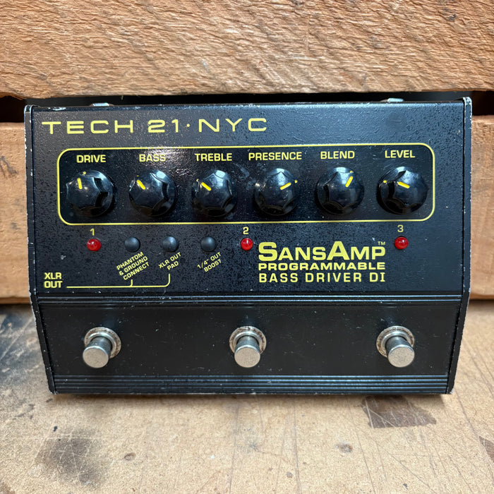 Second hand Sansamp Bass Driver Programmable