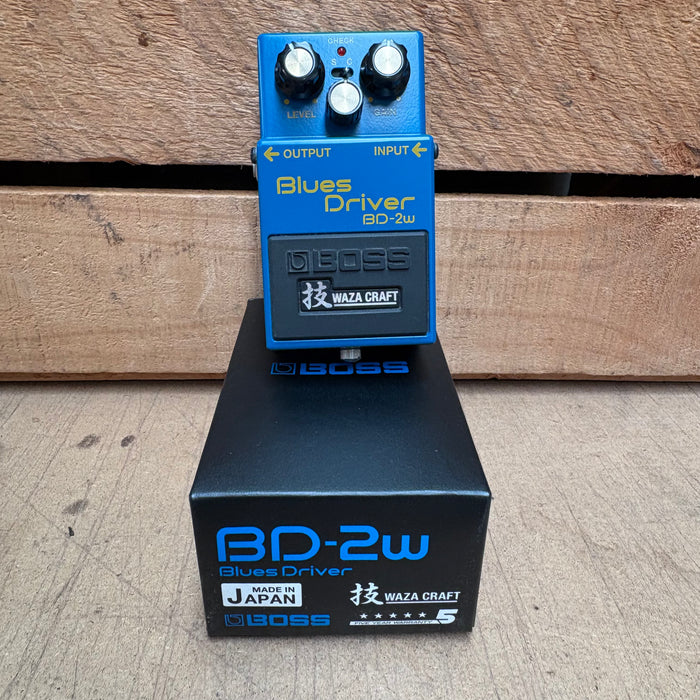 Second Hand Boss BD-2W Blues Driver Waza Craft with box