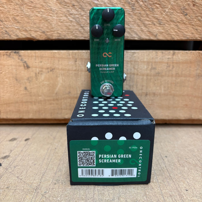Second hand One Control Persian Green Screamer with box