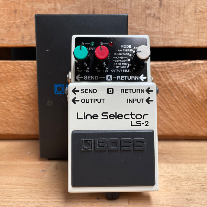Second hand Boss LS-2 Line Selector with box
