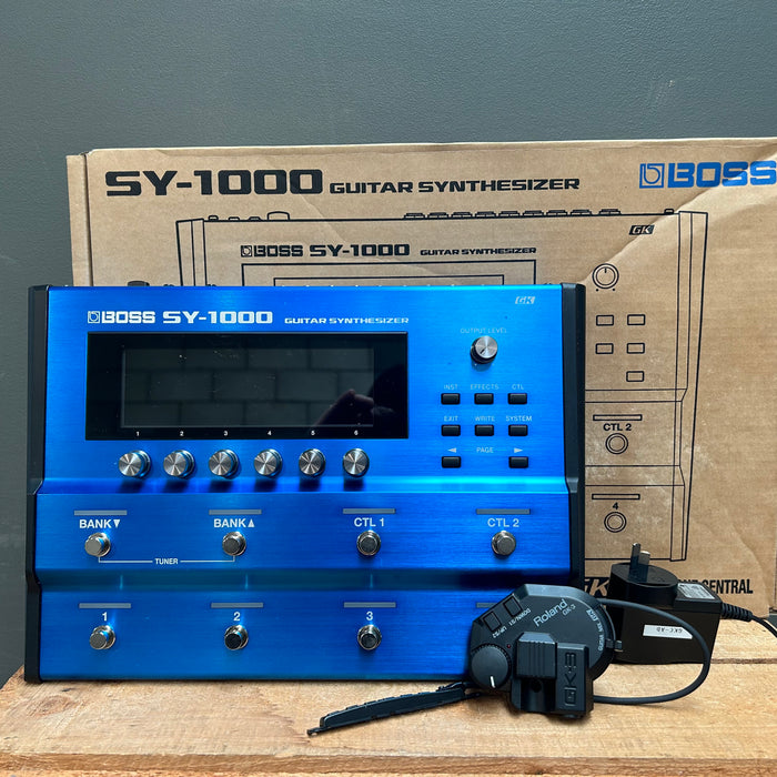 Second Hand Boss SY-1000 Guitar Synthesizer W/GK-3 Pickup