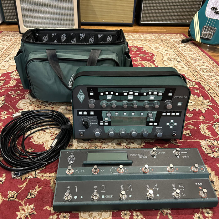 Second Hand Kemper Profiler Head and Remote Footswitch