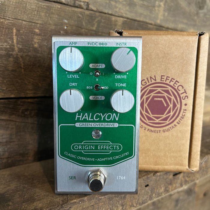 Second Hand Origin Effects Halcyon Green Overdrive