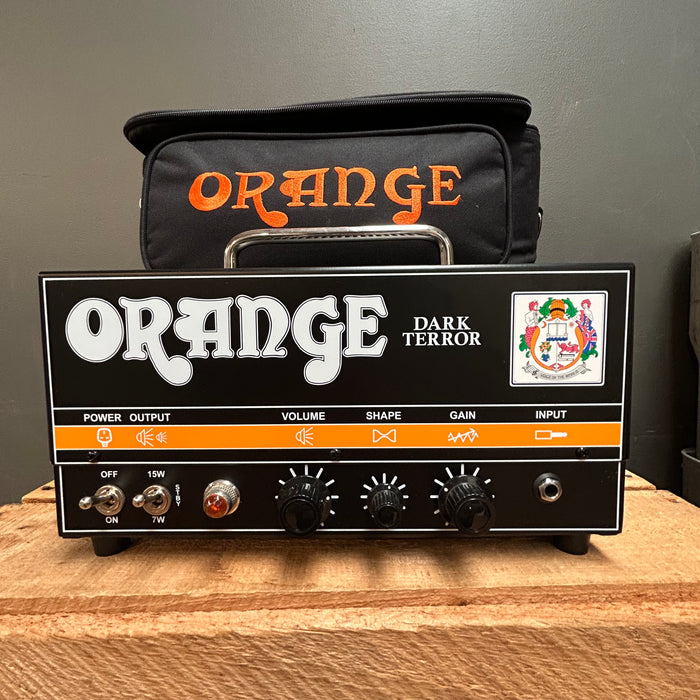Second Hand Orange Dark Terror 15w Head Amplifier