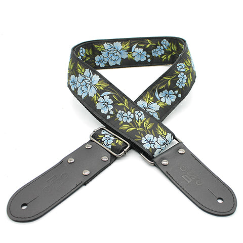 DSL Jacquard Guitar Strap - FG BLUE