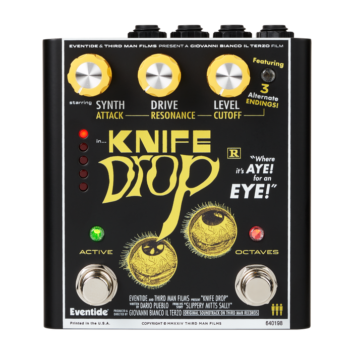 Eventide + 3rd Man Hardware Knife Drop: Sub-Octave Fuzz , Analog Synth Terror