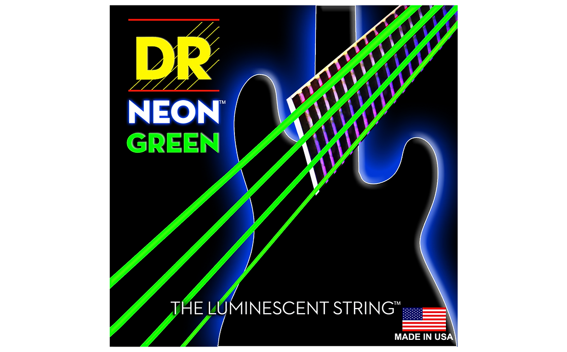 DR Strings HI-DEF Neon Bass Strings