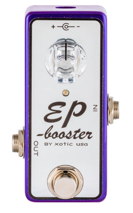 XOTIC EFFECTS EP Booster 15 Year Anniversary Limited Edition Purple