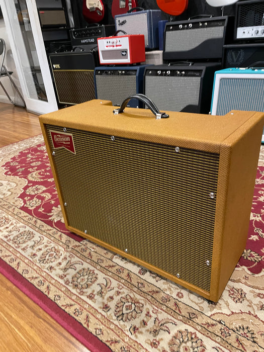 Benson Amps Monarch Reverb 1x12 Combo (Lacquered Tweed with Oxblood Grill)