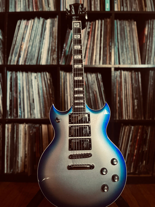 Woodrite Guitars Warlord Matt Pike Antarctican Burst w/hardcase