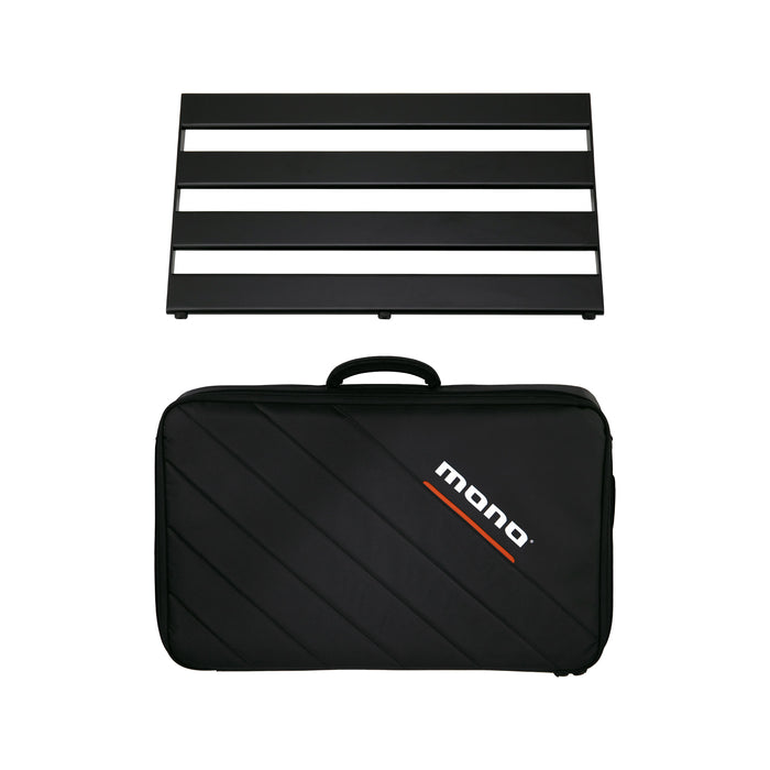 MONO Pedalboard Rail Medium and Case Combo Black