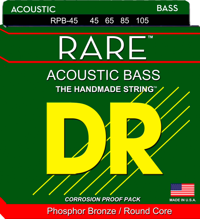 DR Strings RARE Acoustic Bass Strings