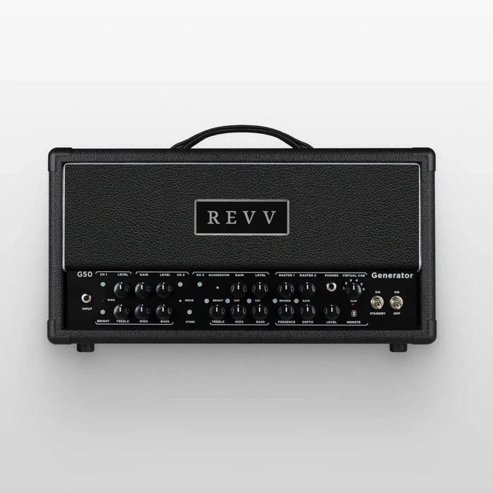 REVV Amplification G50 - 3 Channel 50 Watt Valve Guitar Head