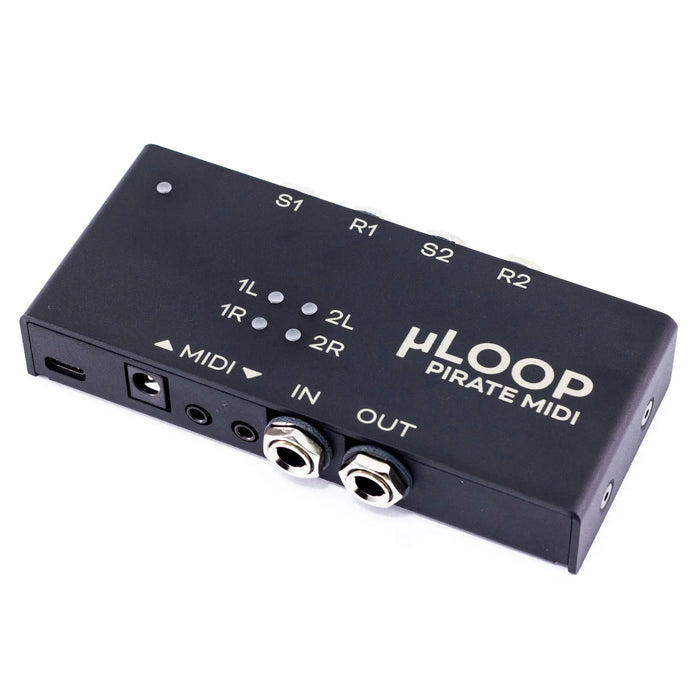 Pirate MIDI uLoop - 4-CH Bypass & MIDI Interface