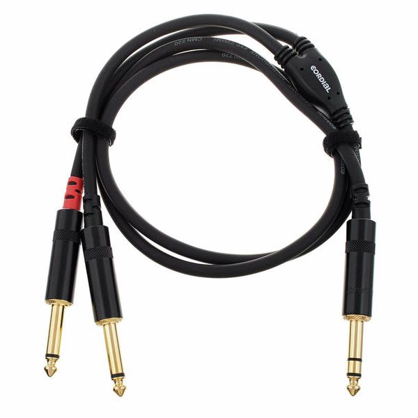 Cordial CFY0.9VPP TRS 1/4" - 2x TS 1/4"