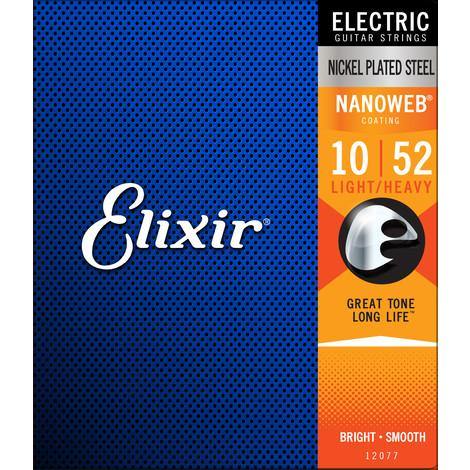 Elixir Nanoweb 10-52 Electric Guitar Strings - Pedal Empire