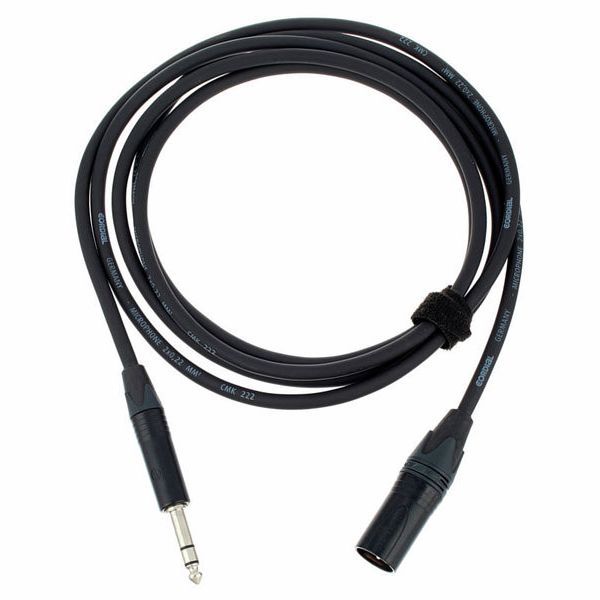 Cordial CPM2.5MV TRS 1/4" - Male XLR