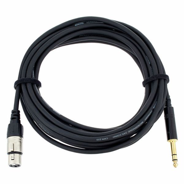 Cordial CFM10FV XLR Female - TRS 1/4" 10m