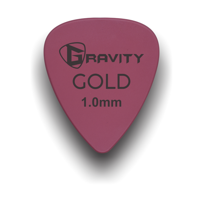 Gravity Gold Series Picks - 1.0mm