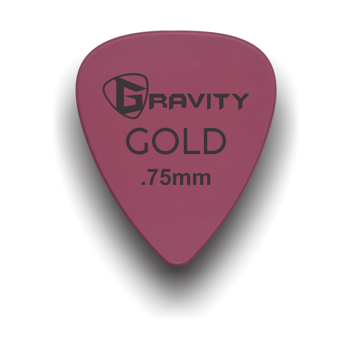 Gravity Gold Series Picks - .75mm