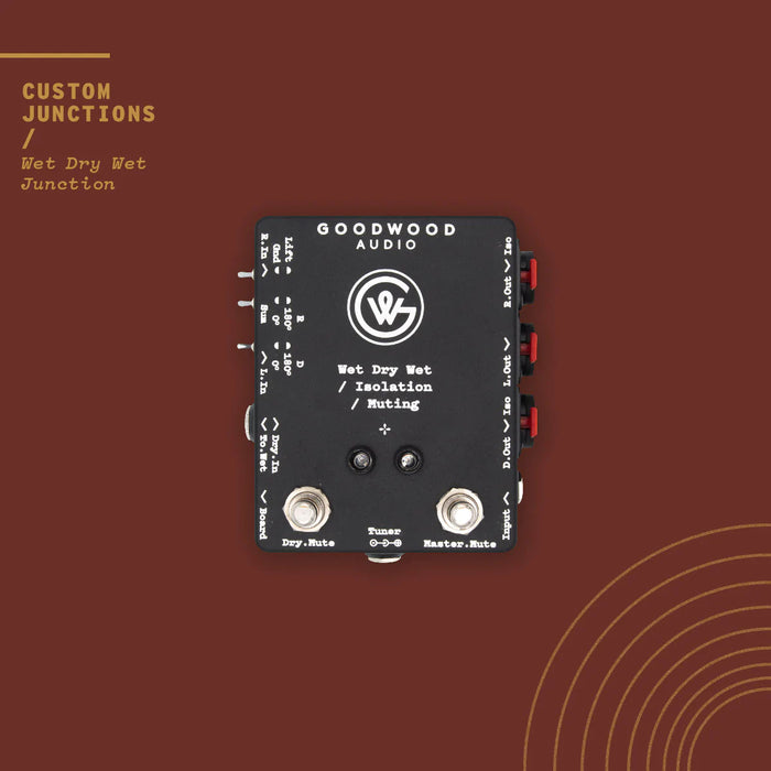 Goodwood Audio Custom Shop Wet Dry Wet Junction Box
