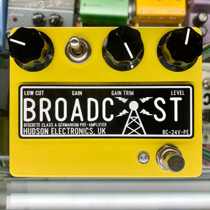 Hudson Electronics Broadcast 24v - Pedal Empire Exclusive Mustard Yellow
