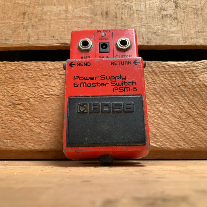 VINTAGE BOSS PSM-5  Power Supply and Master Switch 1985